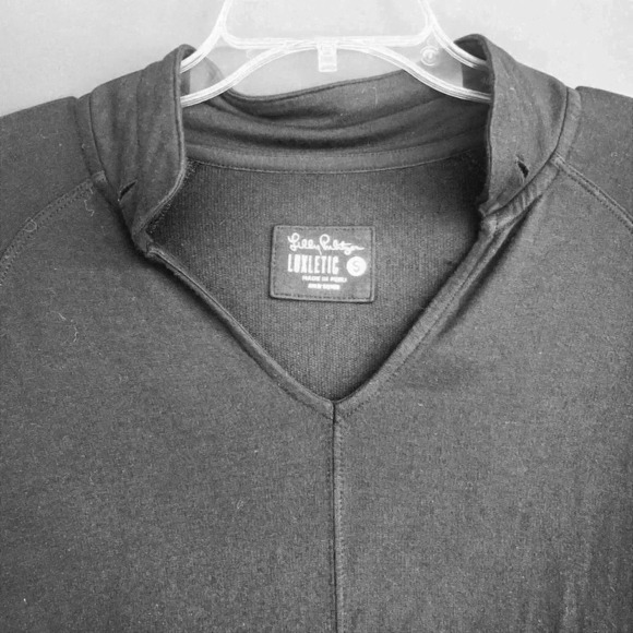 Lilly Pulitzer Cassi Popover Onyx Sz S Used MSRP Comfy Baggy Casual No Neck Tie - Picture 6 of 9